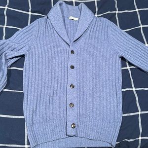 Men’s suit supply wool cashmere cardigan L
